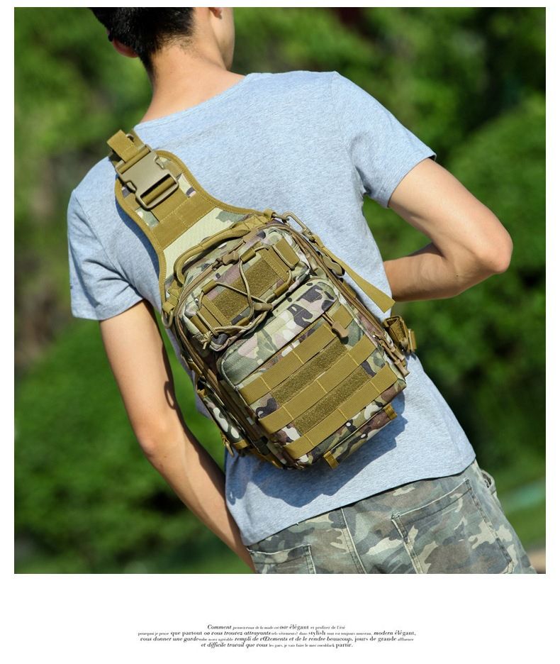 Luya Bag 2018 Nou Rucsac Tactic Camuflaj Geantă de Exterior pentru Bărbați Geantă de Piept Multifuncțională Umăr Crossbody Geantă cu Trei Scopuri_voghion.com