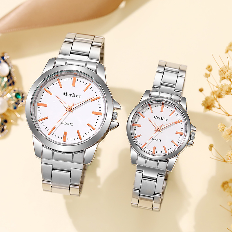 New Gift Light Luxury Personalized Men's Quartz Women's Couple Thin Non Mechanical Watch_voghion.com