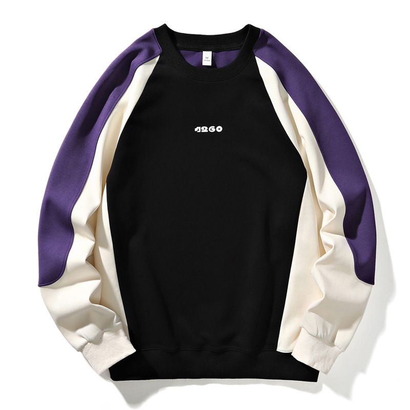 Pullover Neue Modemarke Gedruckt Langarm T-Shirt Herren Frühling und Herbst Freizeit Lose Unterlage Kleidung 0C3_voghion.com