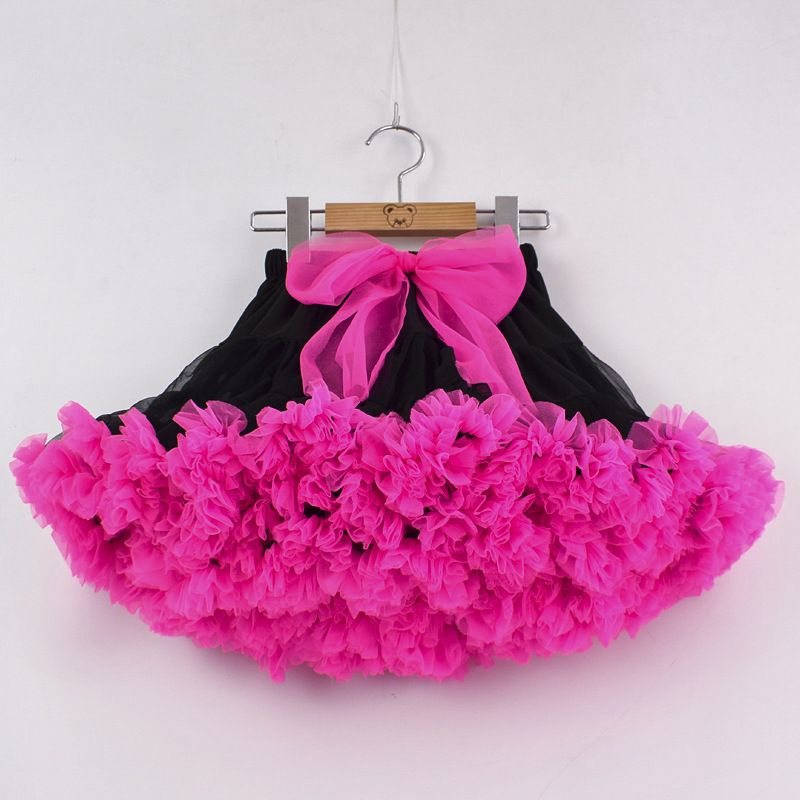 Mutter & Kinder Frühling und Sommer Mädchen Tutu Rock Mesh Rock Bühne Leistung Gaze Rock Tutu Rock_voghion.com