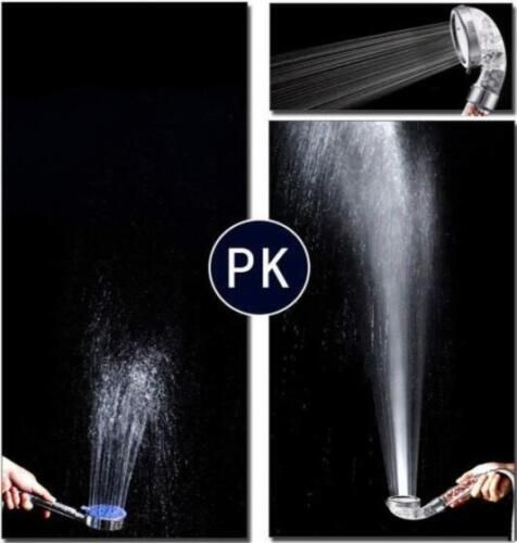 3-Function High Pressure Shower Head, Handheld Rainfall SPA With Anion Filter, Water Saving Bathroom Accessory_voghion.com