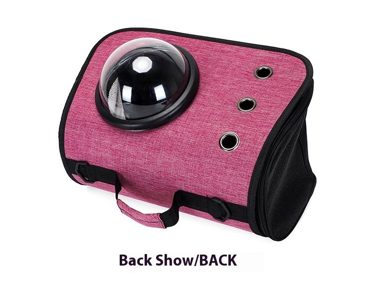 Cat Bag New Klapp Handheld Space Capsule Pet Bag Oxford Stoff Fir Outdoor Crossbody Portable Atem Komfortabel Kaz an Hond Rucksak_voghion.com