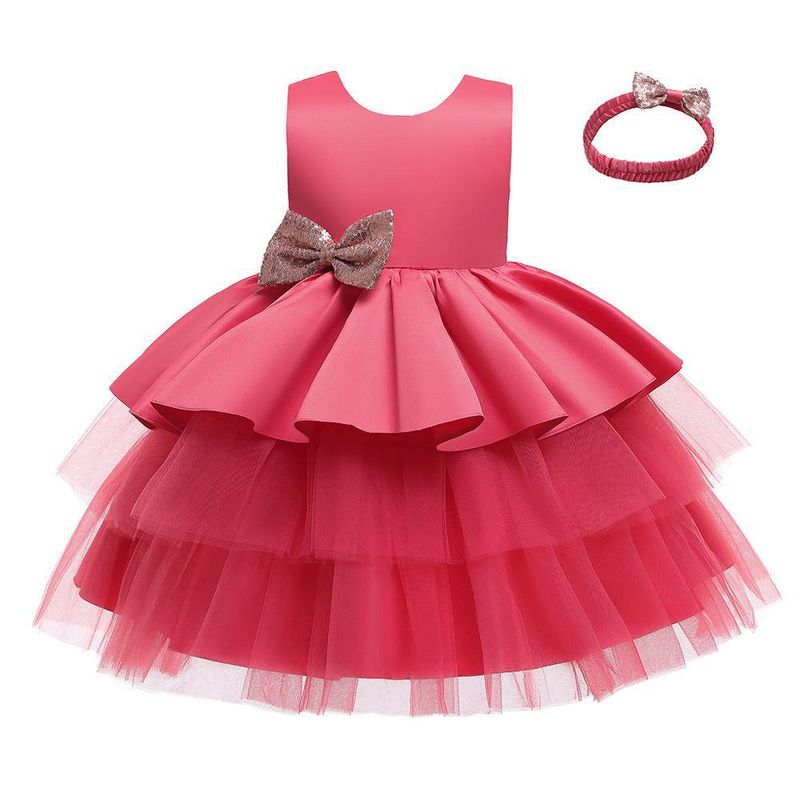Abito da principessa europeo a strati (110-150 cm) | Tutù a forma di torta di compleanno in 10 colori per ragazze - Gonna in tulle multistrato, abito da festa da principessa in 10 colori pastello_voghion.com