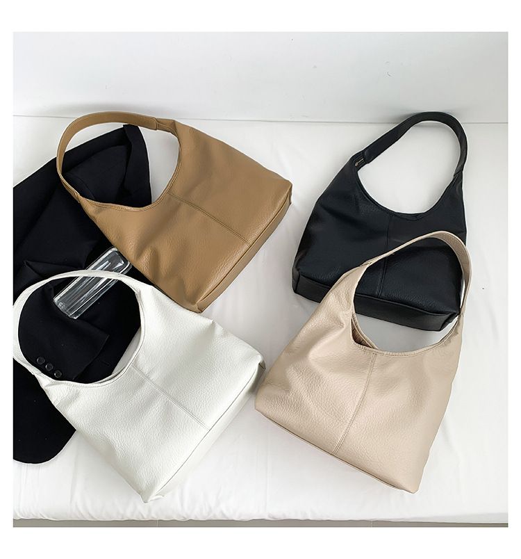 Dámská taška Retro módní velkokapacitní taška do podpaží Dámská taška Podzimní nová jednoduchá ležérní taška přes rameno Crossbody_voghion.com