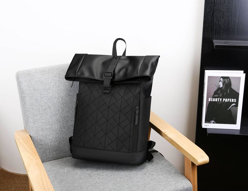 Multifunktionaler Rucksack aus Leder mit großer Kapazität, Unisex, für Geschäftsreisen, Sport_voghion.com