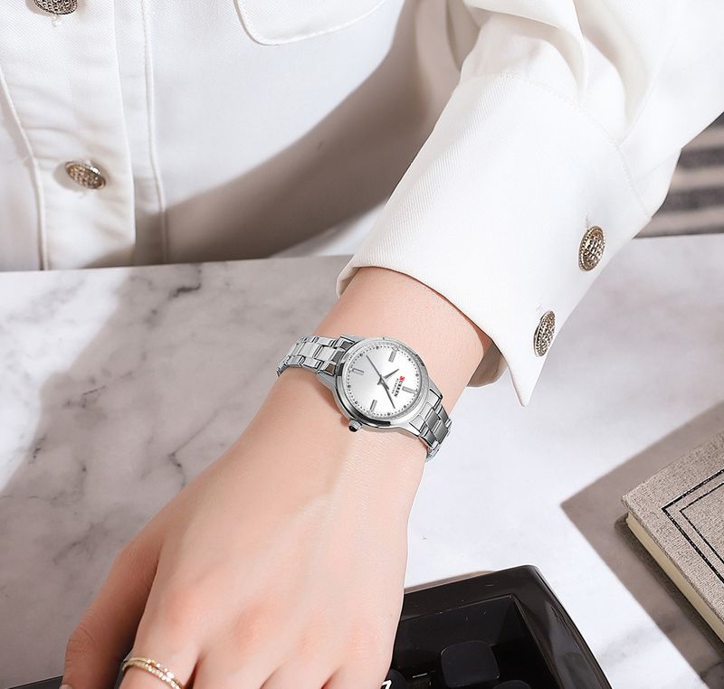 Elegant Women's Watch With Mineral Glass, Quartz Movement, And 30M Water Resistance - Perfect For Casual And Everyday Wear_voghion.com