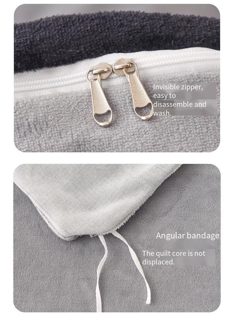 Copripiumino invernale in pile color latte, pezzo unico, copripiumino in pile corallo, pile spesso, pile bifacciale, 150, per una persona, 180x200x230_voghion.com