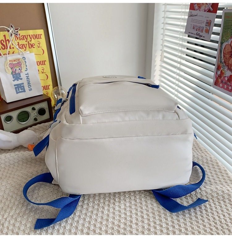 Satin Satin Korean Version Ins Versatile College Female Japanese Style Campus Junior High School Student Large Capacity Backpack_voghion.com