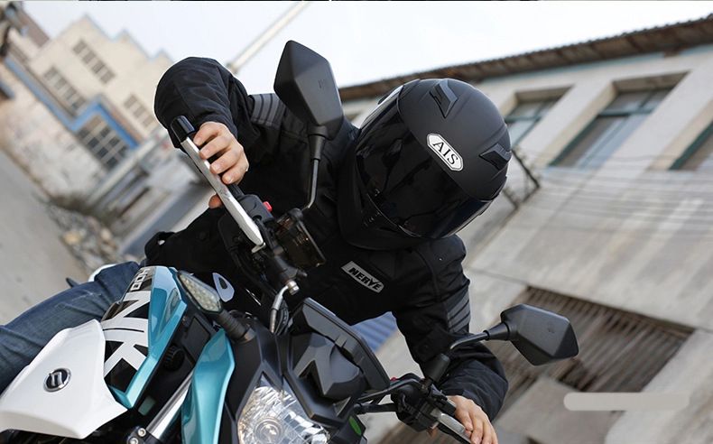 Casco da moto elettrico da uomo e da donna Aishi, copricasco integrale, personalità, estate, fresco, cavaliere, motocicletta con angolo Bluetooth_voghion.com