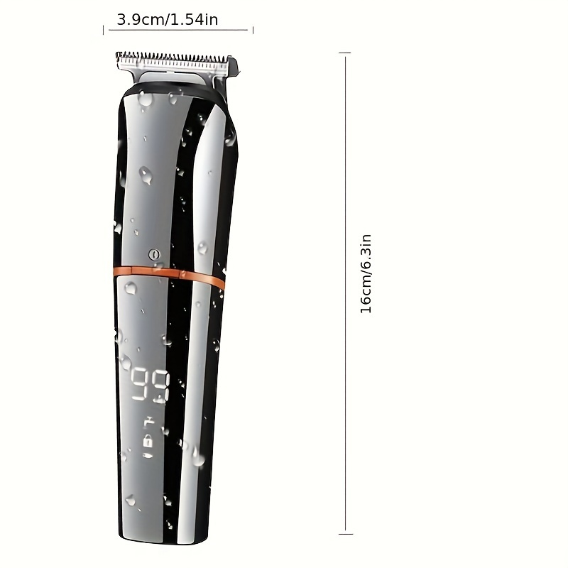 Kemei KM-5898 Kit per la cura dei capelli 11 IN 1 all'ingrosso per parrucchiere tagliacapelli lavabile e ricaricabile per uomo_voghion.com