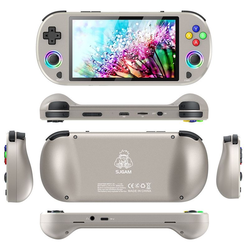 M22PRO-gameconsole, dubbele high-definition PS1-handheldconsole_voghion.com
