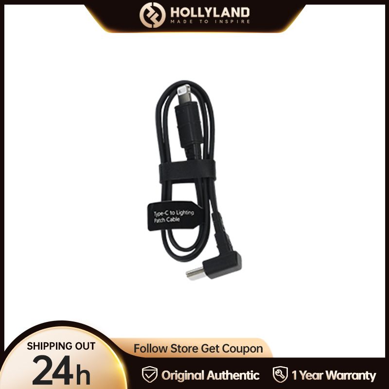 Hollyland MFi Certified Lighing Audio Adapter for Lark Max to Type-C Cable_voghion.com