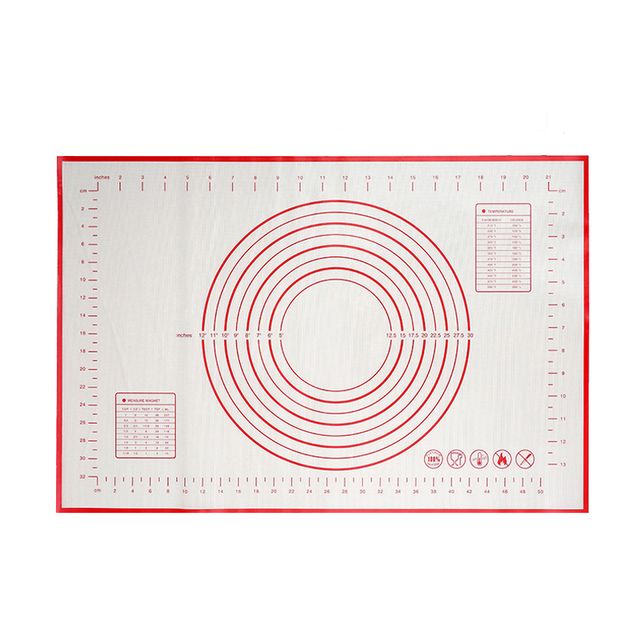 Silicone Mat Oversize Baking Accessories Pastry Bakery Kitchen Rolling Pin for Dough Confectionery Kneading Pad Mastic board_voghion.com