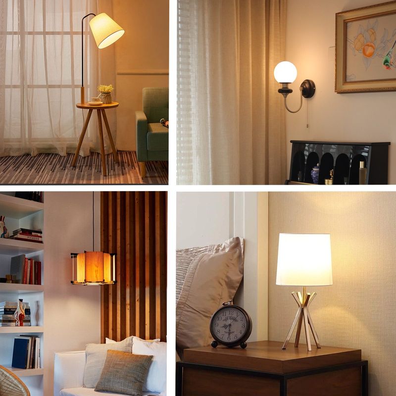 Glitzerlife E14 Warmweiß Glühbirne Bulb - 12er Pack 4W Leuchtmittel Ersatz 40W Lampe 2700K Warmweiß_voghion.com