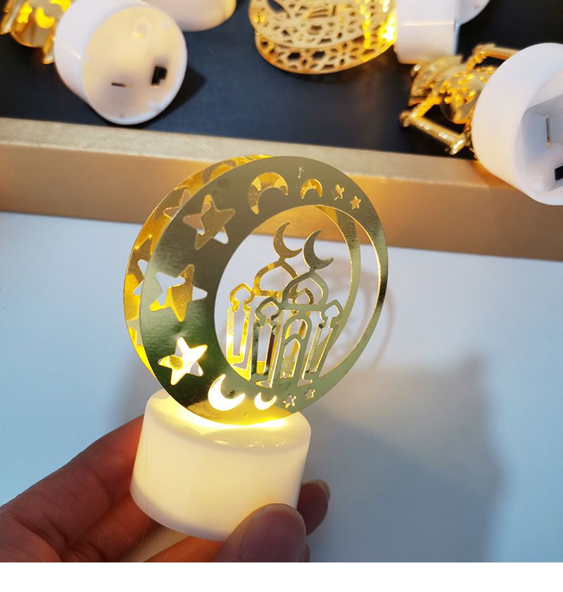 Lampada a olio magica a candela elettronica a LED, piccola decorazione da tavolo per la notte del tè, in ferro battuto_voghion.com