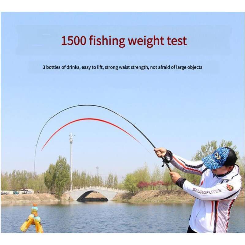 Hunter Flying Shark Carbon Ultra Short Sea Road Sub Pole Telescopic Fëscherei Staang_voghion.com