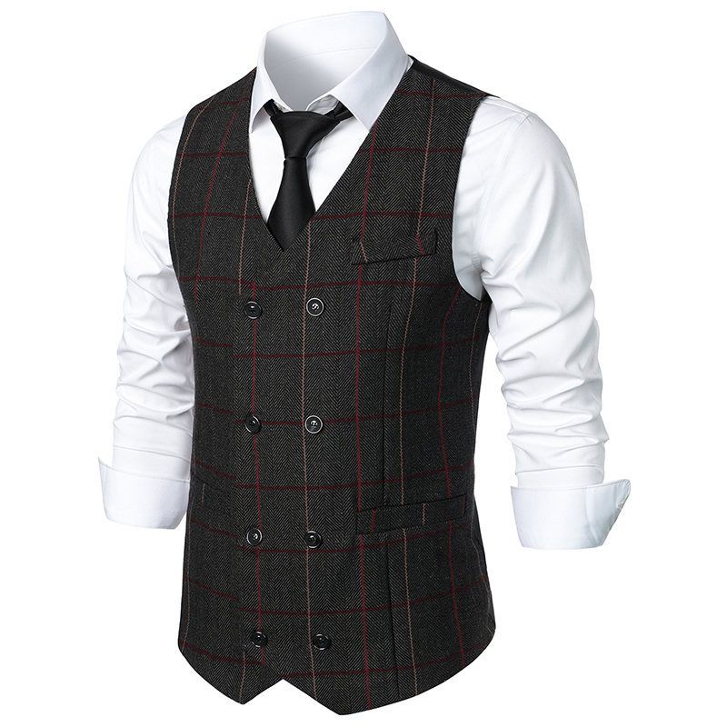 Herren Mittelalter Retro Weste M100_voghion.com