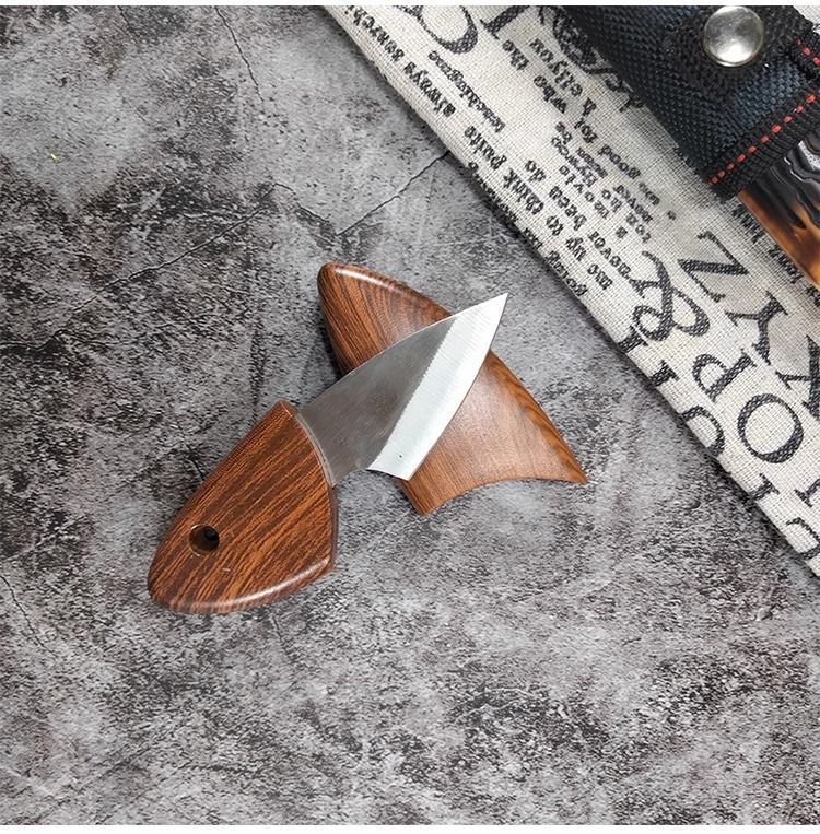 Ensemble de couteaux à éplucher à lame épaisse de qualité supérieure - Éplucheurs de fruits et légumes ultra-tranchants, design compact et ergonomique (options 1/2/3/5 pièces)_voghion.com