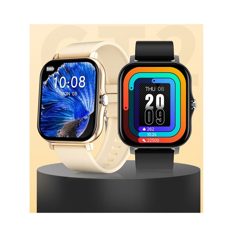 Touch Screen Smart Sports Waterproof Multifunctional Heart Rate Detection Dynamic Bluetooth Call Watch_voghion.com