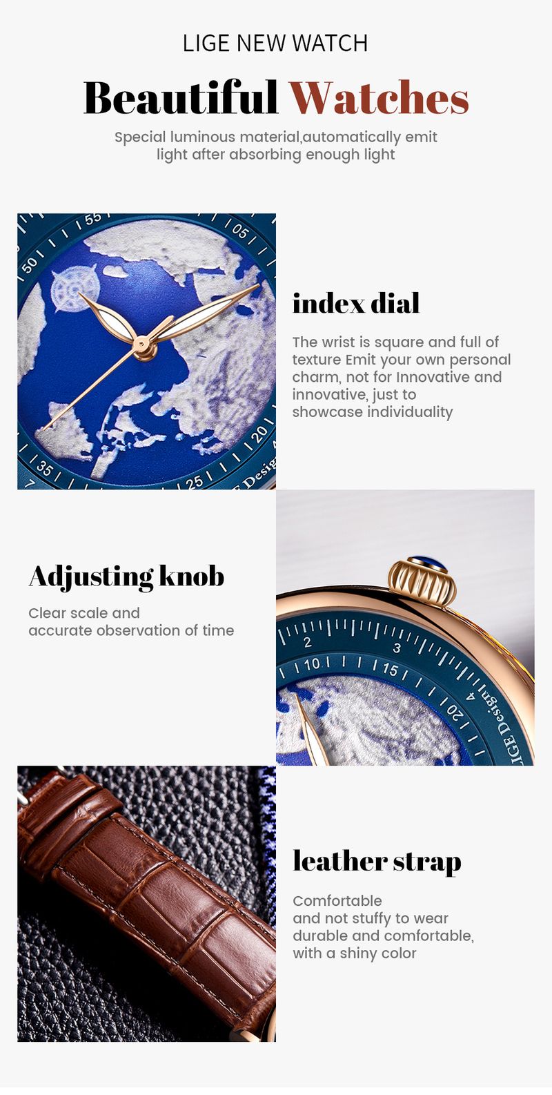 Heren- en damesmode quartzhorloge met roestvrijstalen band, waterbestendig, minimalistisch ontwerp voor zakelijk en casual gebruik_voghion.com