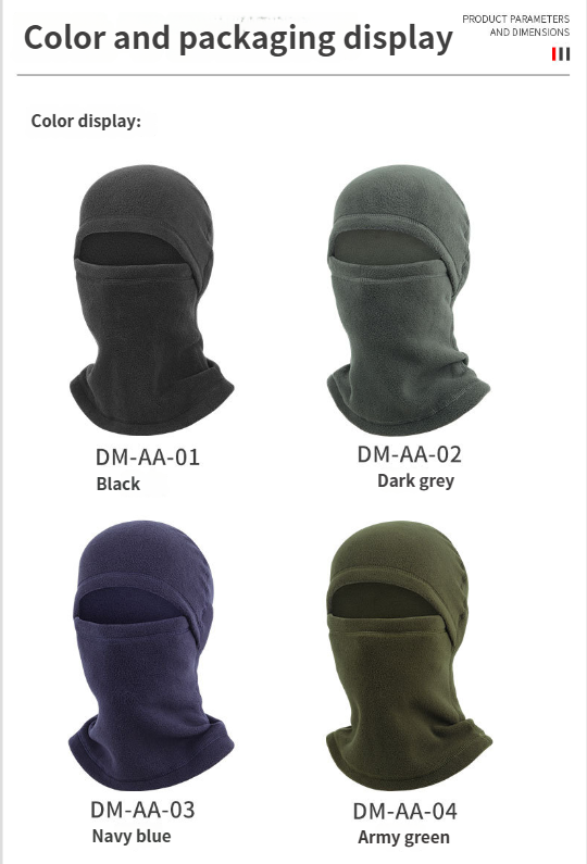 Maschera da ciclismo Ruidong per autunno e inverno, multifunzionale, antivento, da sci, in pile polare, calda, sportiva_voghion.com