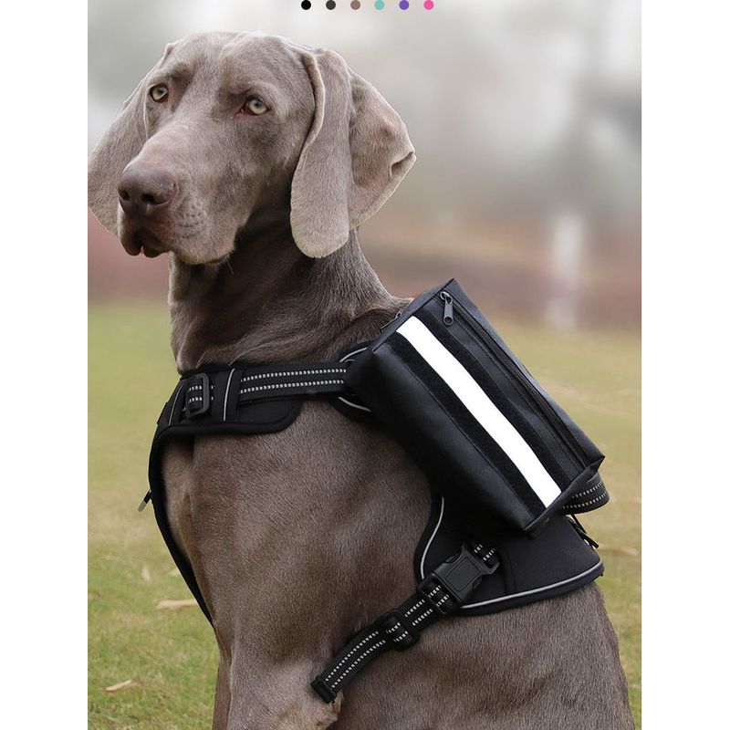 Dog For Medium And Large Dogs Training Bag Outdoor Portable Magic Tape Tactical Small Backpack_voghion.com