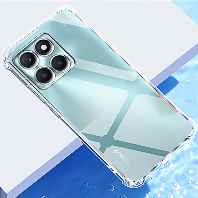 Klare transparente Hülle für Huawei Honor X6a X9a X8a X7a X7 X8 5G 4G X9 X5 X6 Silikon-Rückseite, dünne, weiche TPU-Hüllen_voghion.com