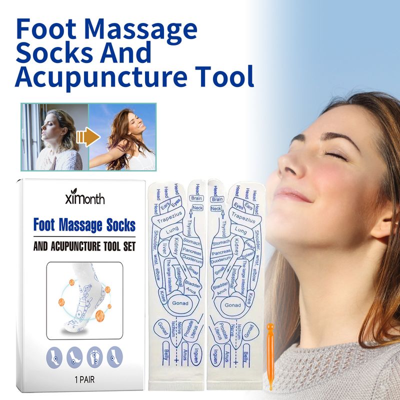Ximonth Fußpflege-Tools Massage-Set_voghion.com