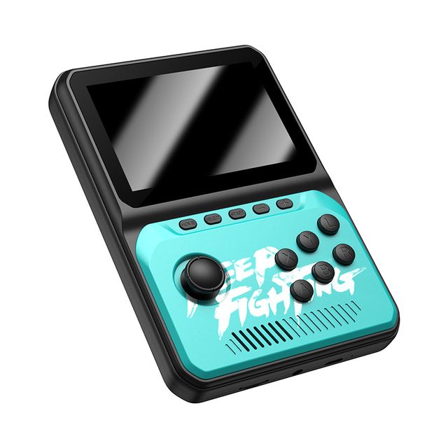 Consola portátil retro NX-35 con joystick, miniconsola de mano de 16 bits, 8 GB, pantalla LCD de 3,5 pulgadas, reproductor de videojuegos para niños con 2700 juegos integrados_voghion.com
