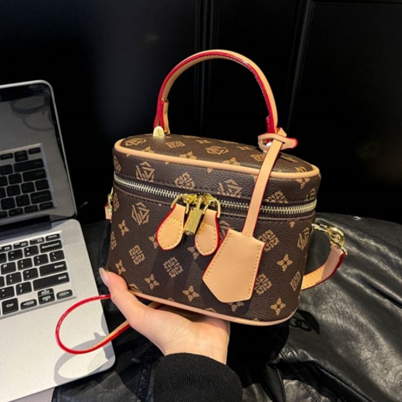 Bucket 2025 Nieuwe Trend Lente Zomer Elegante High-end Single Shoulder Crossbody Handtas Box Tas Voor Vrouwen Klein_voghion.com