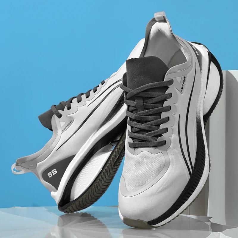 Anpassen von Herrenmode Casual Sports Sneakers Carbon Plate Design Hohlsohle Blank Laufschuhe für Damen_voghion.com