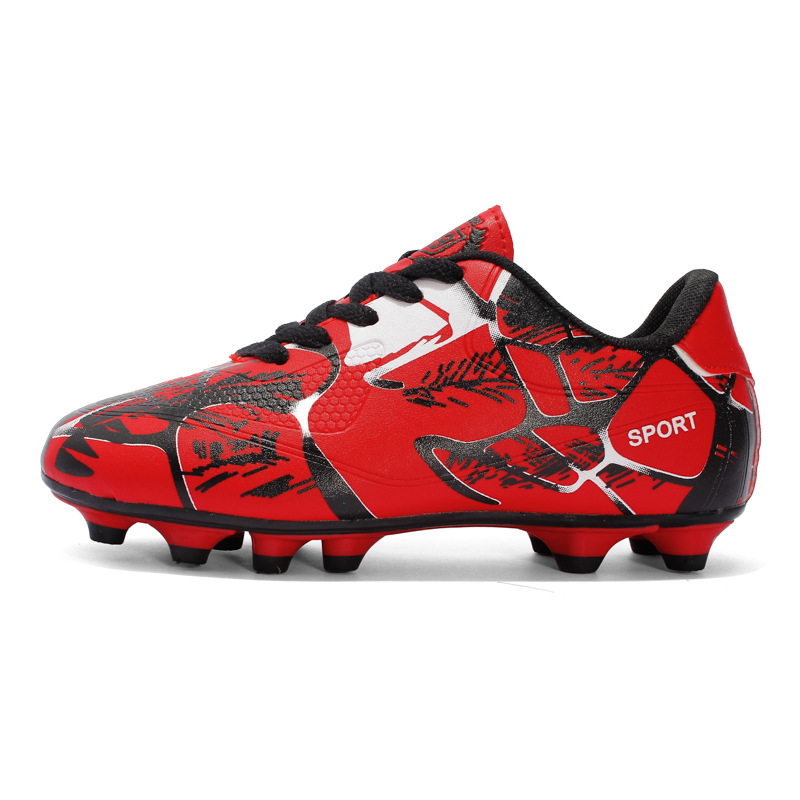 Soccer Adult Large Size Children Lightweight Low-top AG Cleats Men Women Artificial Grass Football Shoes_voghion.com