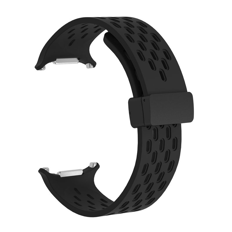 Magnetic Folding Buckle Band Samsung 47Mm Silicone Soft Strap For Galaxy Watch 7 Ultra Watchband Bracelet_voghion.com