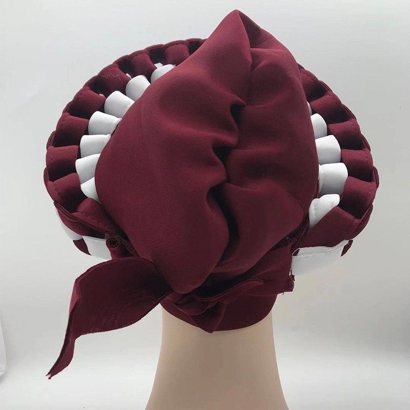 Afrikanische Kapuzenkappe. Verstellbare, farblich anpassbare afrikanische Patchwork-Raumschicht-Kappe_voghion.com