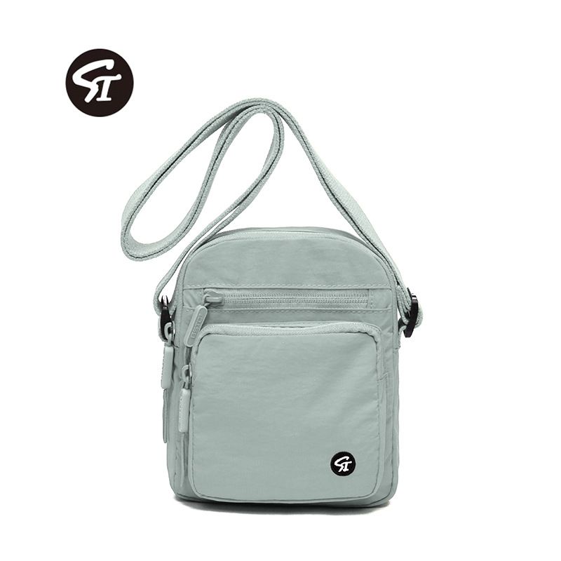 Borsa a tracolla versatile, leggera, impermeabile, piccola, quadrata, multitasche, portatile, di alta qualità, di nicchia alla moda_voghion.com