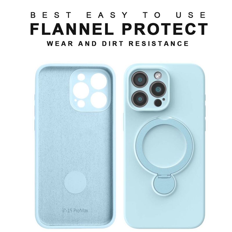 360 Liquid Silicone Magnetic Lanyard Phone Case For Iphone Plus 13 15 14 16 Pro Max Charge Strap Protector Soft_voghion.com