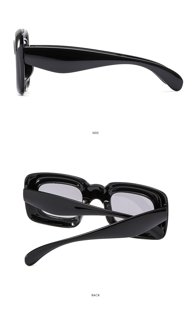 Gafas de sol para niños, gafas de sol cuadradas con burbujas, gafas de sol divertidas para bebés, gafas bonitas para hombres y mujeres_voghion.com