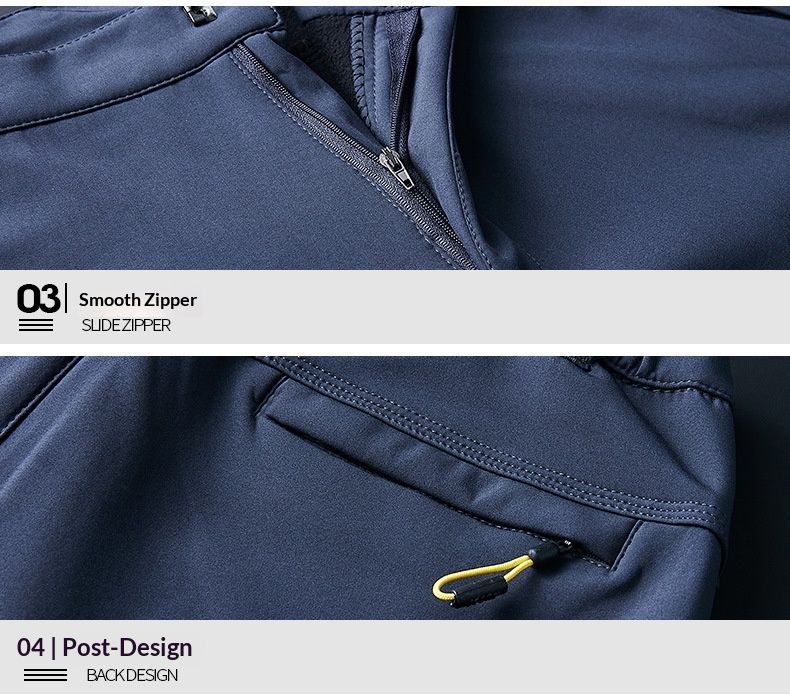 Pantalon softshell épais pour homme Kaischka Outdoor 001 : chaud, imperméable, protection genoux, coupe-vent_voghion.com