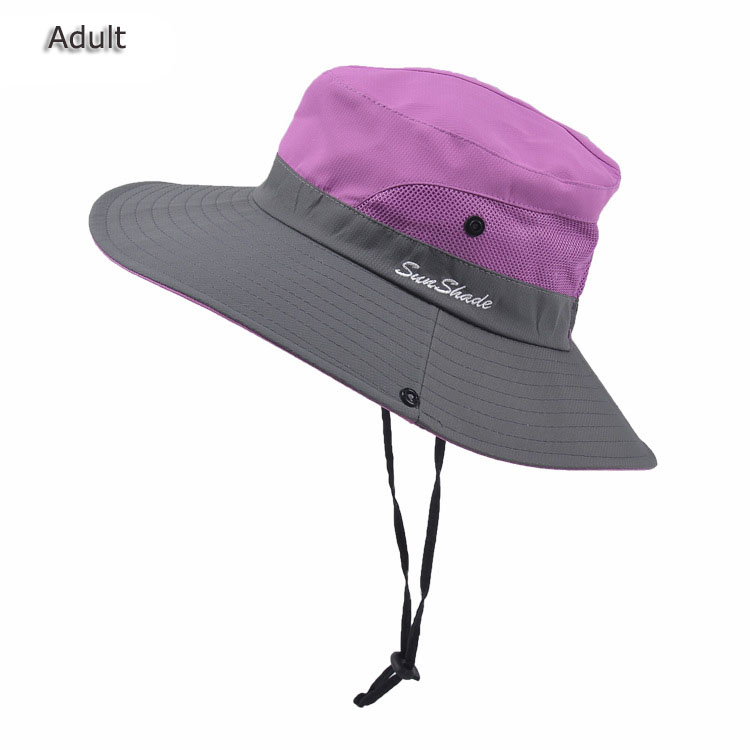 Fischerhut, Sonnenschutz, UV-Schutz, LSF 50+, Sonnenhut, Eimer, Sommerhut für Herren und Damen, große breite Krempe, Bob, Wanderhüte für draußen mit Kettenriemen_voghion.com