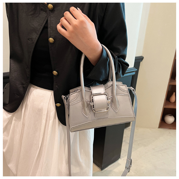 Borsa a tracolla di fascia alta Borsa a tracolla coreana in stile Ins dal design di nicchia Borsa a tracolla in PU personalizzata casual in un unico pezzo_voghion.com