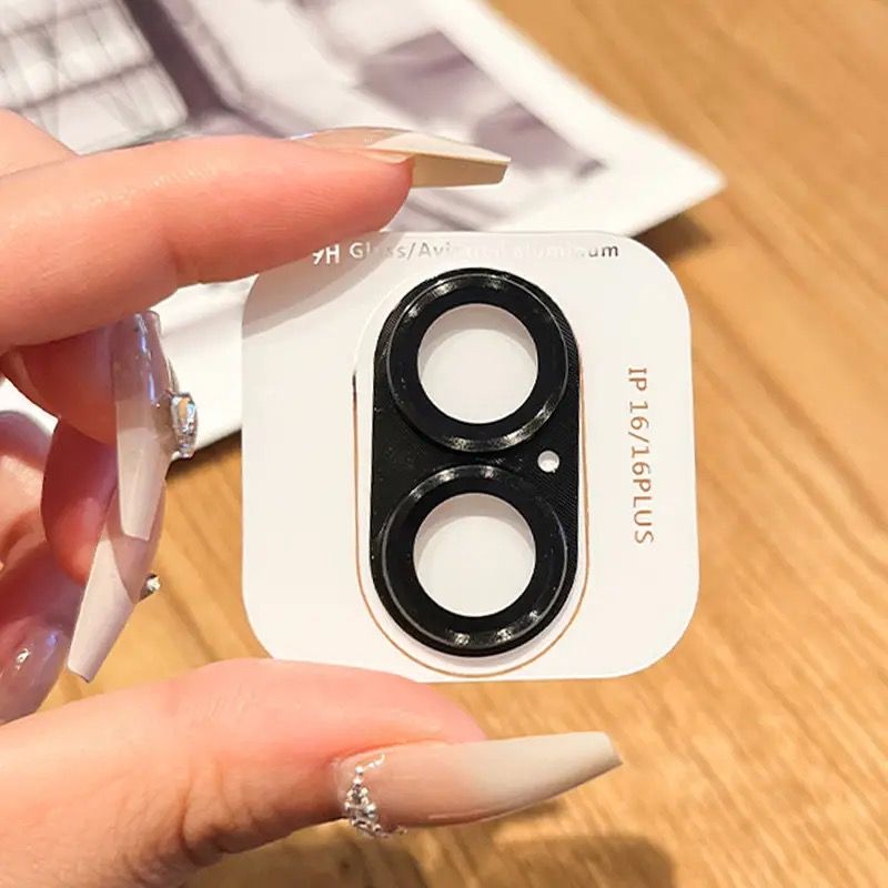 Volle Abdeckung Metall Kamera Glas Für IPhone 16 16Plus 16 Pro Max Coque Für IPhone 16 16 Pro Max 16 Plus Kamera Schutz Glas_voghion.com