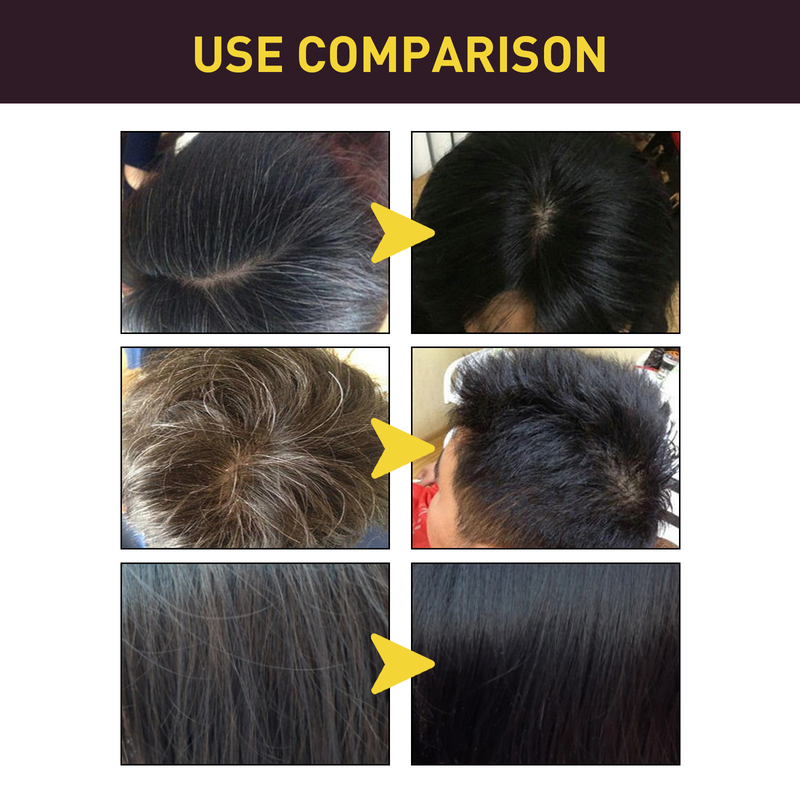 EELHOE Polygonum Multiflorum essence Black Moisturizing Hair Cleaning Repair Softening Shampoo_voghion.com