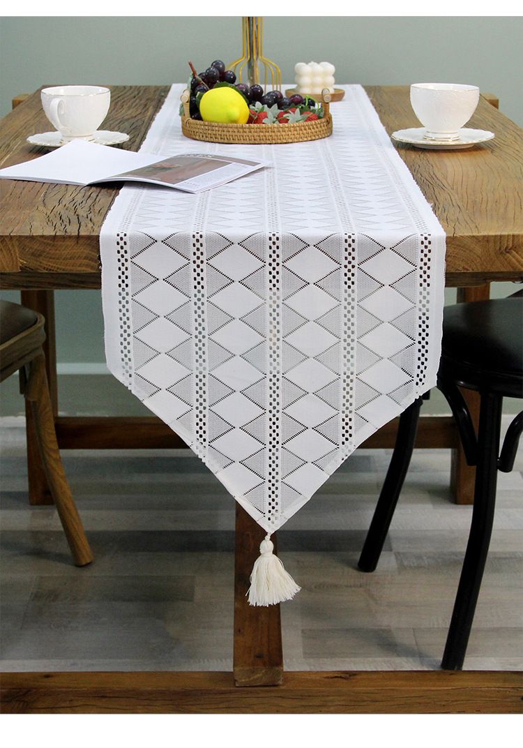 Table Runner - Luxury Minimalist Tea Table Cloth For Coffee Table & Tea Ceremony (Modern Home Decor)_voghion.com