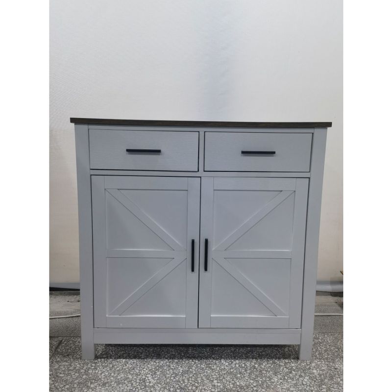 Cabinet Drawers Modern Kitchen Coffee And 2 Doors With With Storage Buff 2 Sideboard Storage Cabinet Buffet Farmhouse Bar Floor_voghion.com