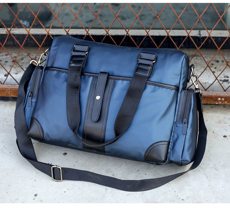 PU-Reisetasche, wasserdichte Business-Aktentasche für Herren, Umhängetasche mit einer Schulter_voghion.com