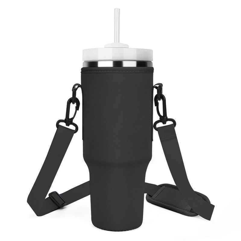 Ice Tyrant Becher-Taschengurt, verstellbarer Auto-Wasserflaschenbezug, Kälteisolierungsschutz, Becherbezug_voghion.com