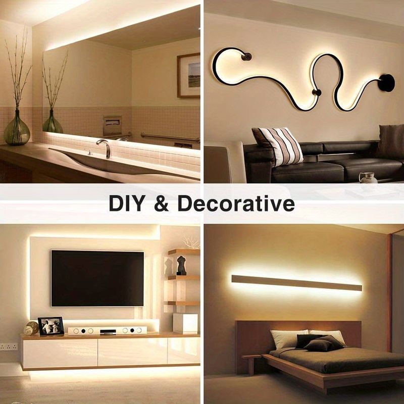 Fita de LED neon com sensor de toque, USB DC 5V, regulável, flexível, silicone, à prova d'água, para decoração de casa e ambientes externos_voghion.com