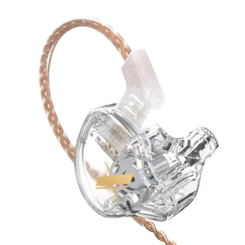 KZ EDX Wired Dynamic HiFi Stero Mega Bass Line Control Noise Reduction Universal In-ear Earphone for Gaming_voghion.com