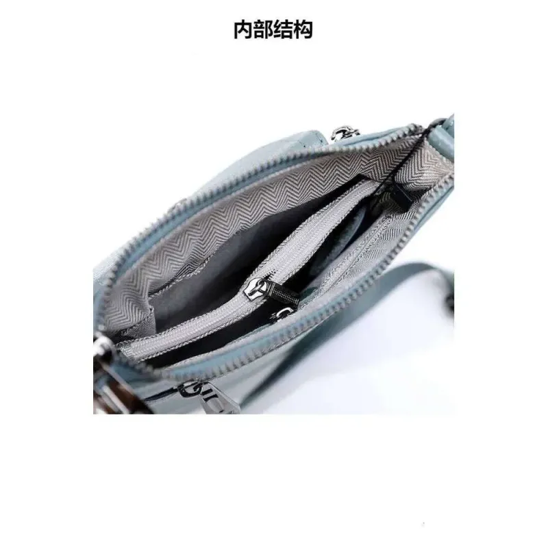 Designer-Taschen 2025 Sommer Leichte Umhängetasche aus echtem Leder für Frauen und Mädchen mit mehreren Taschen, kleine Handy-Geldbörse_voghion.com