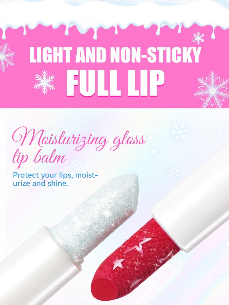 Rossetto perlato, set di smalti per labbra, idratante, opaco, non facile da applicare._voghion.com